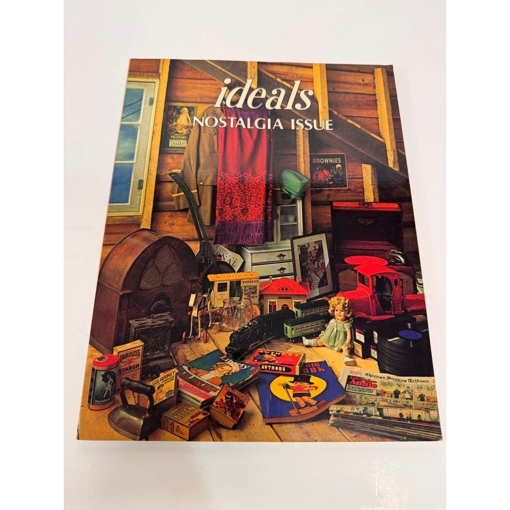 Ideals Nostalgia Issue Vol 32 No 4 July 1975 Vintage Magazine Americana Poetry